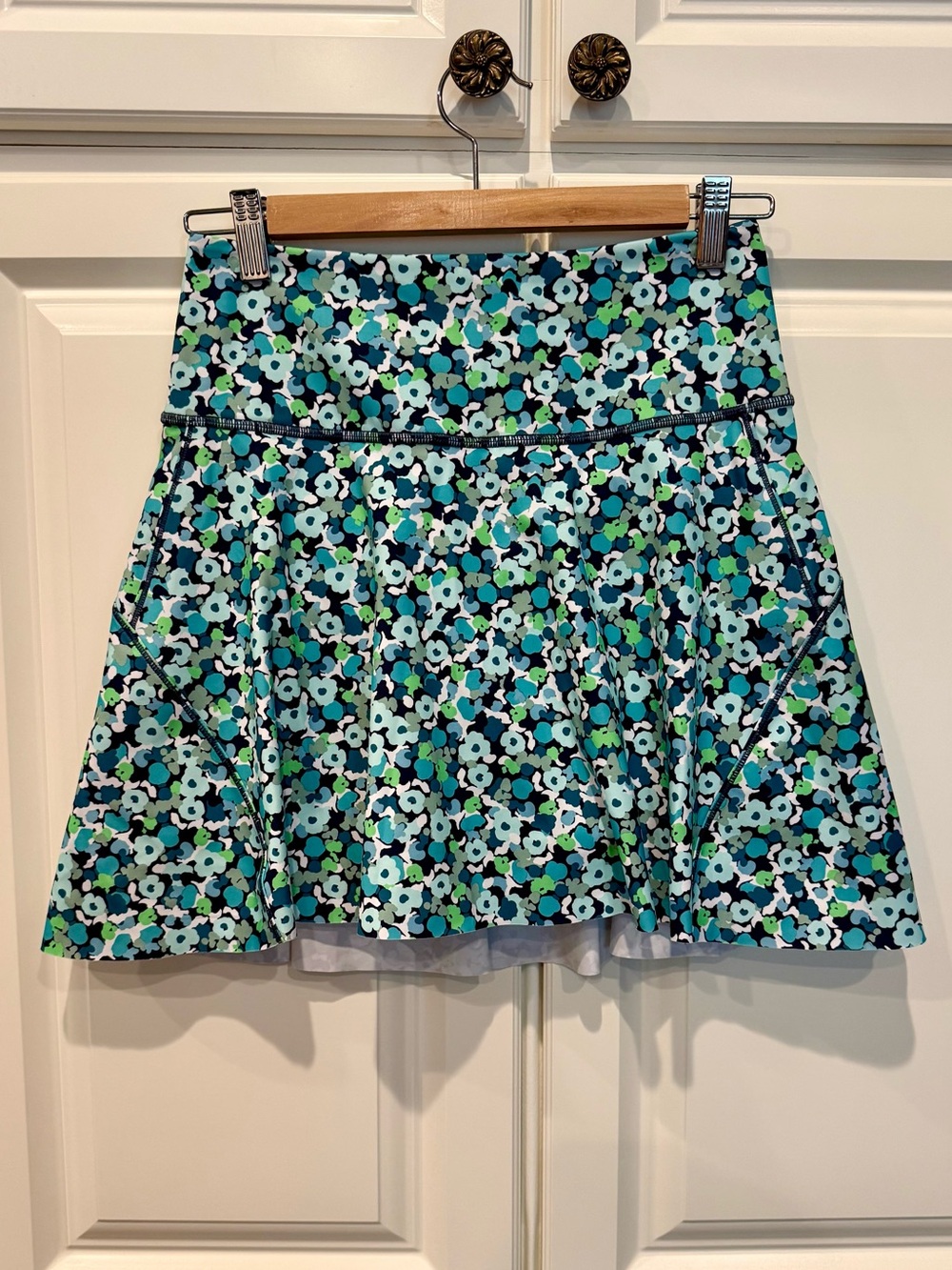Athleta Ace Printed Tennis Skort 15.5” Brand New